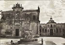 foto storica Piazza Duomo Lecce